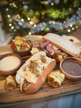 Smoked Turkey🎄 with Salt & Pepper duck fat roast potatoes