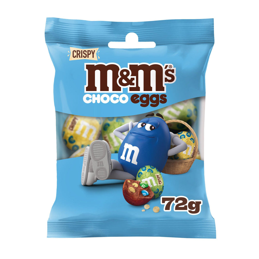 M&M Crispy Chocolate Eggs 72g