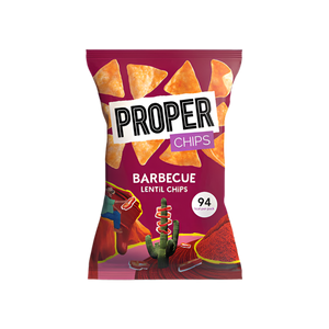 Proper Barbecue Lentil Chips 50g
