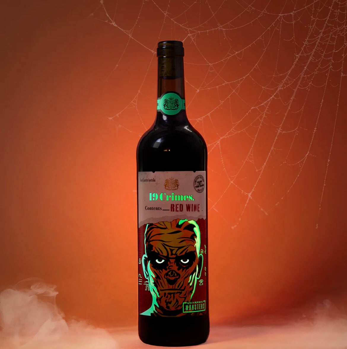 19 crimes x universal monsters 19 Crimes x Universal Monsters Red wine 75cl Limited edition – To your door Barrow