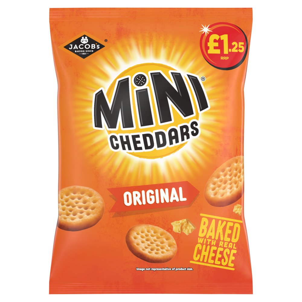 Jacob's Mini Cheddars Original 105g