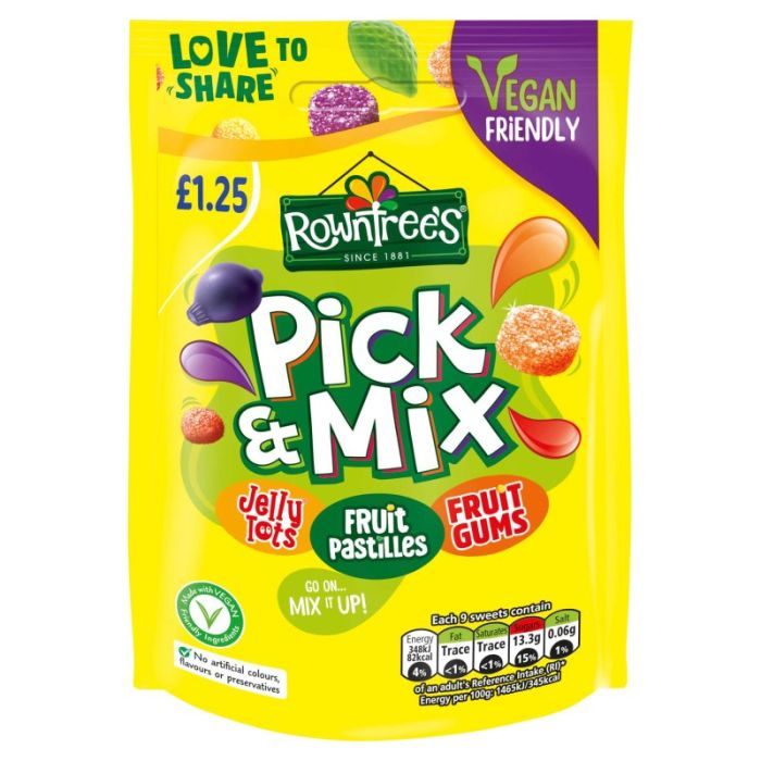 Rowntrees Pick & Mix Pouch 120g