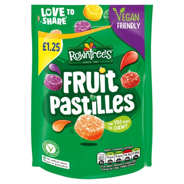 Rowntree's Fruit Pastilles 114g