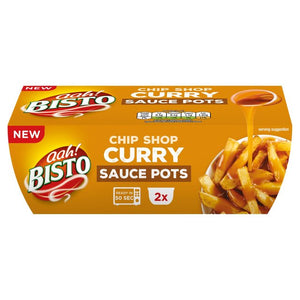 Bisto Chip Shop Curry Sauce Pots Nov 23 REDUCED TO CLEAR