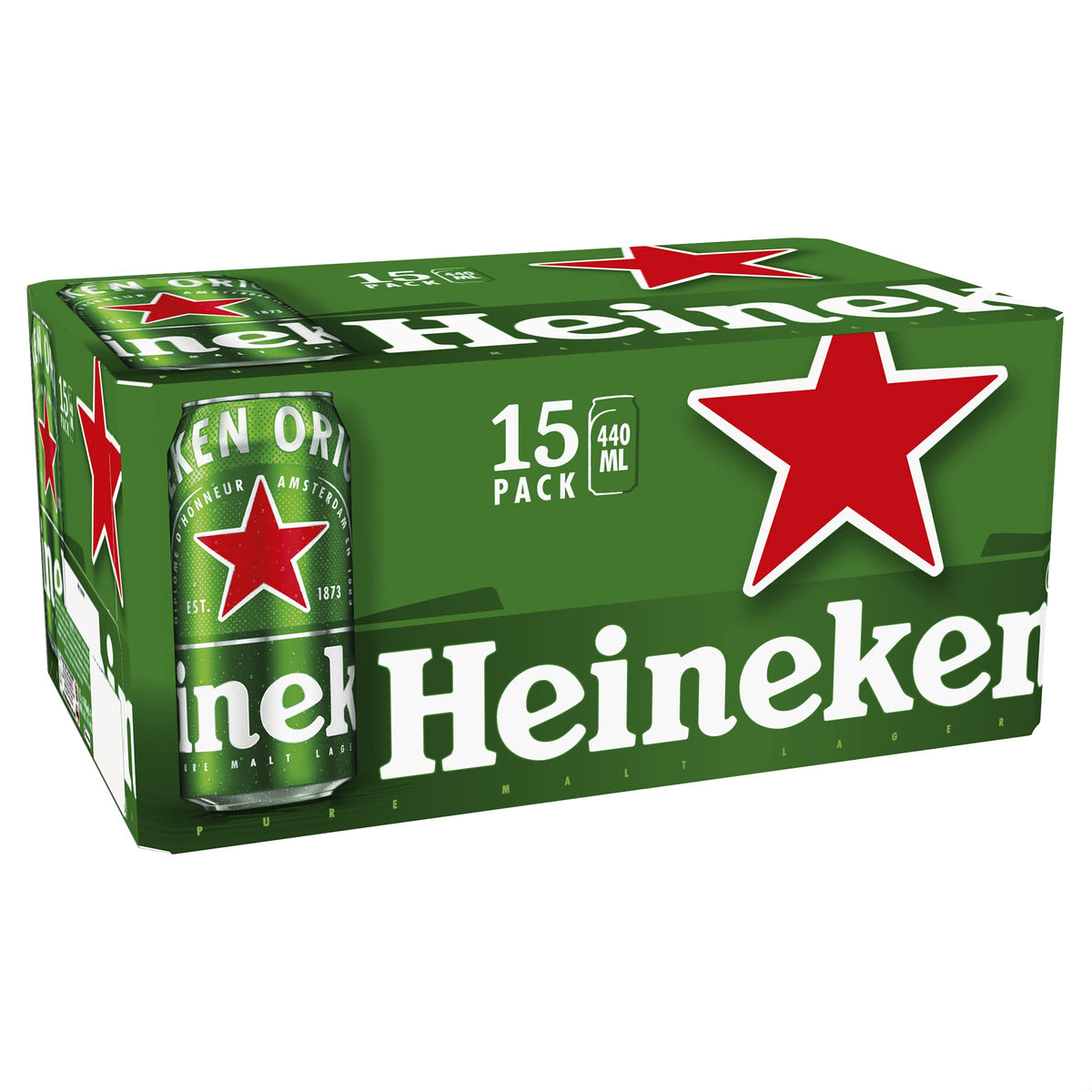 Heineken Lager Beer 15 X 440ml