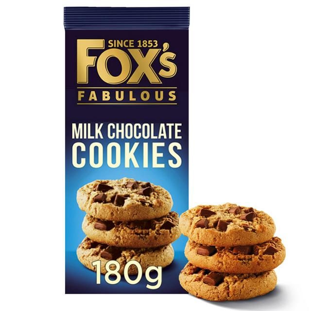 Foxs Milk Choc Cookies 180g