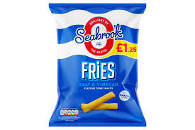 Seabrook Fries Salt & Vinegar 60g