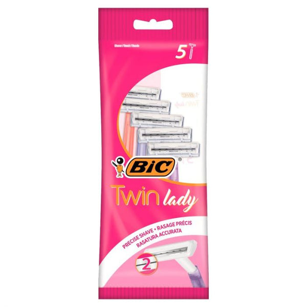 BIC Twin Lady Ladies Shaver Pack of 5