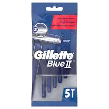 Gillette Blue II Disposable Razors 5's