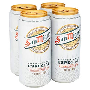 San Miguel Premium Lager Beer 4 x 500ml