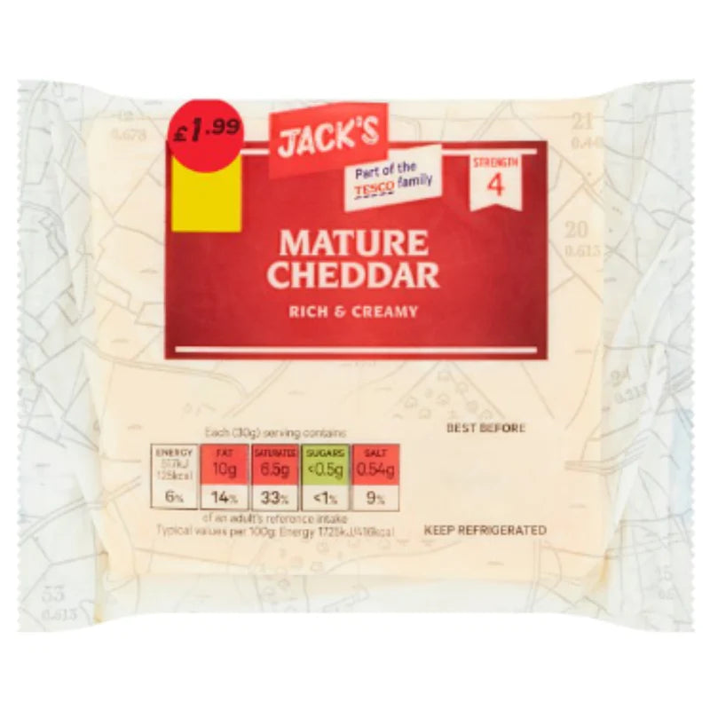 Jack's Mature Cheddar 200g