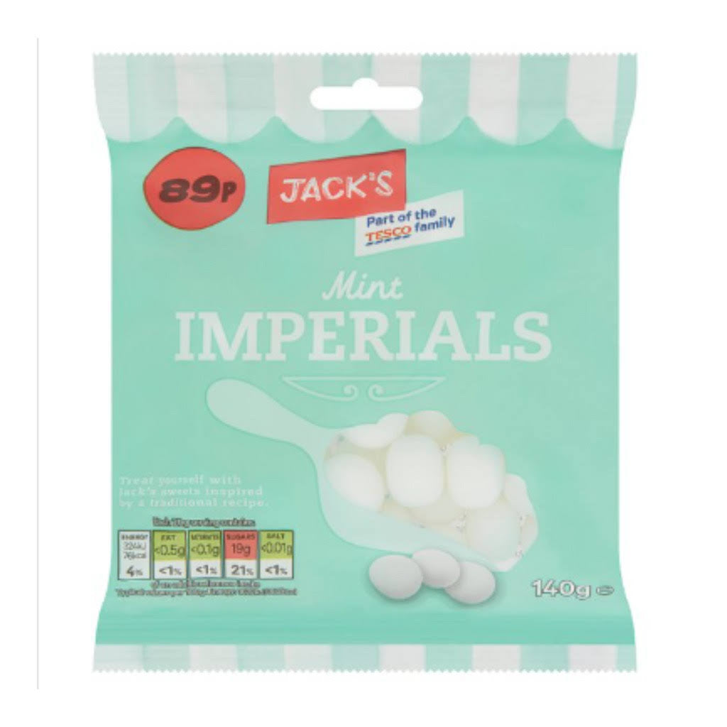 Jack’s Mint Imperials 140g