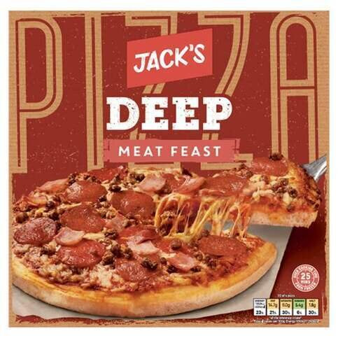 Jack’s Deep pan meat feast 386g