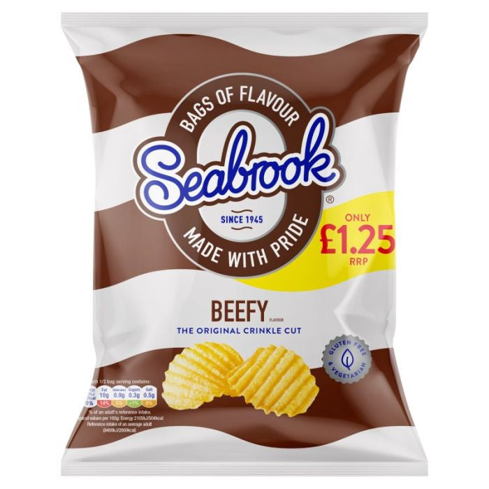 Seabrook Beefy 70g