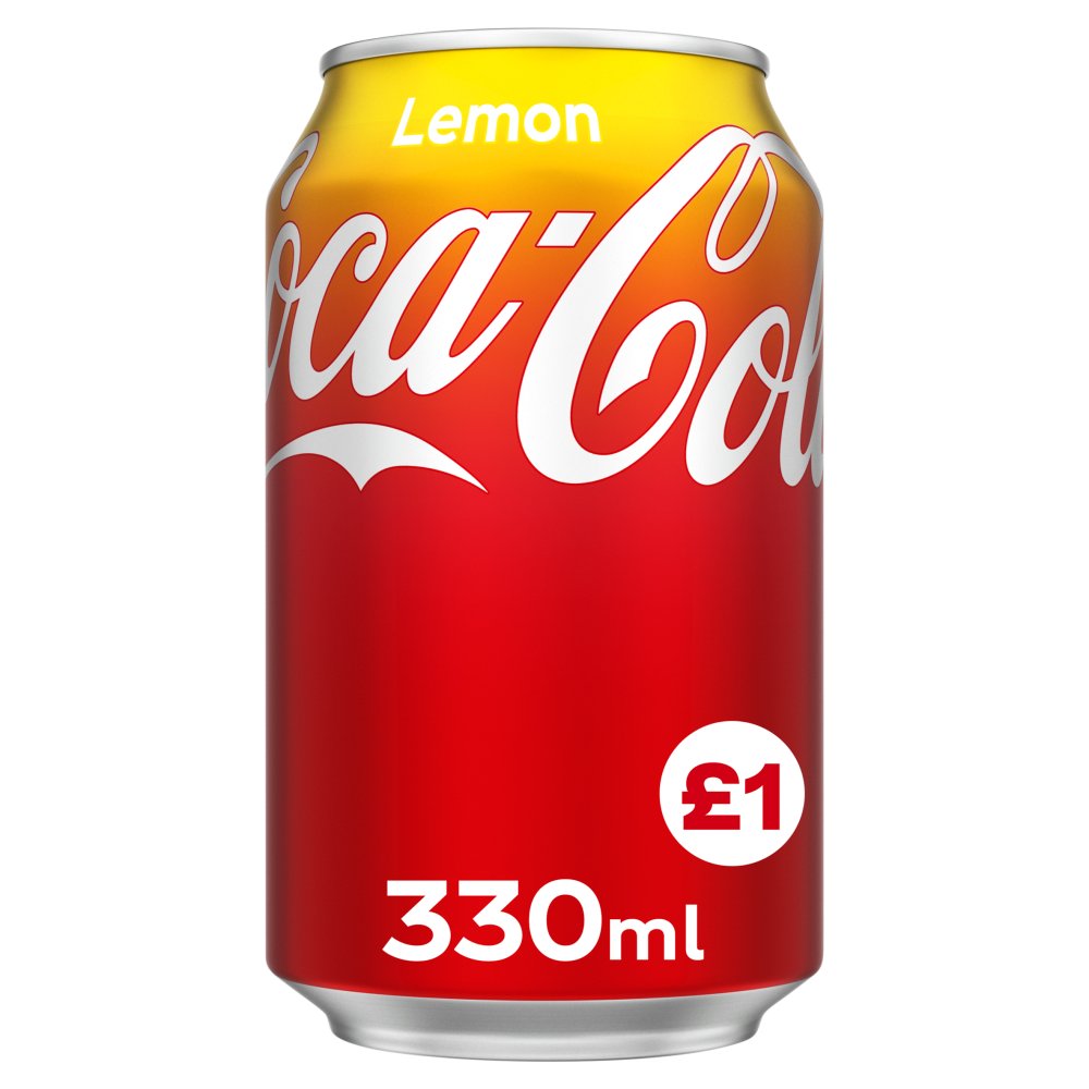 Coca Cola Original lemon 330ml NEW