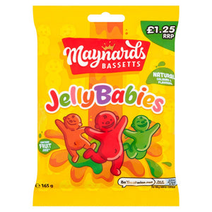 Maynards Bassetts Jelly Babies 165g