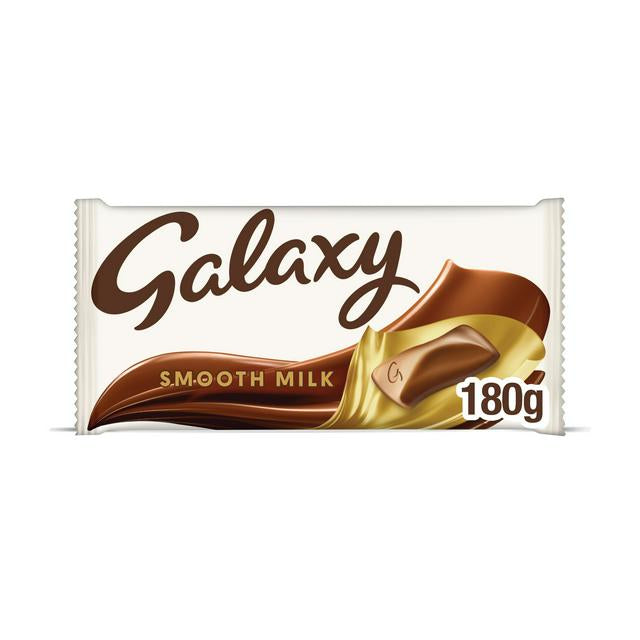 Galaxy Smooth Milk Chocolate 180g