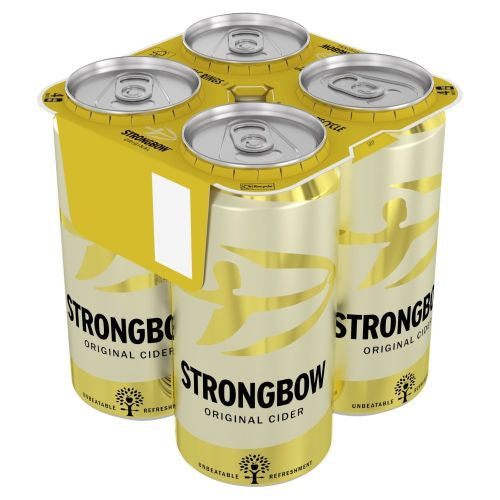 Strongbow Original Cider 4 x 440ml Cans