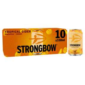 Strongbow Tropical Cider 10x330ml