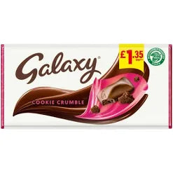 GALAXY® Cookie Crumble Chocolate 114g