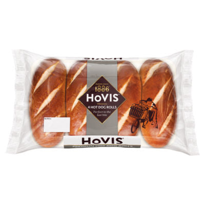 Hovis 4 Premium Hotdog Buns