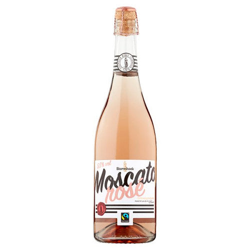 Stormhoek Fairtrade Moscato Sparkling Rosé 75cl 5.5% abv