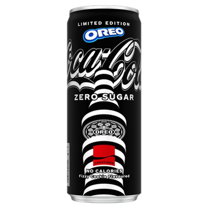 Coke Zero Oreo Cans 250ml NEW REDUCED TO CLEAR 31/01/25