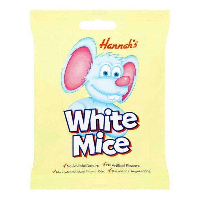 Hannah's White Chocolate Mice 140g