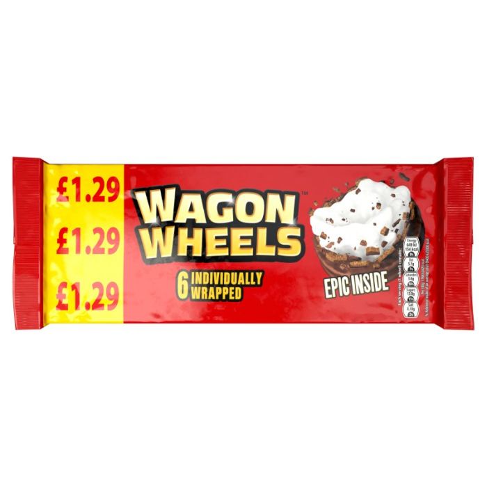 Wagon Wheels Original 6 x 37g