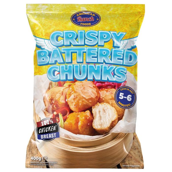 American Ranch Crispy Battered Chunks 400g