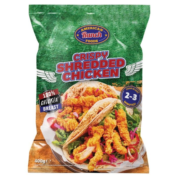 American Ranch Crispy Shredded Chicken 400g