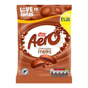 Aero Melts Milk Chocolate 80g