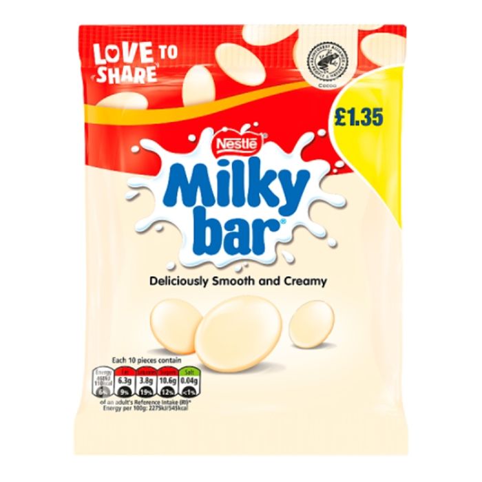 Milkybar Buttons Giant Sharing Bag 80g