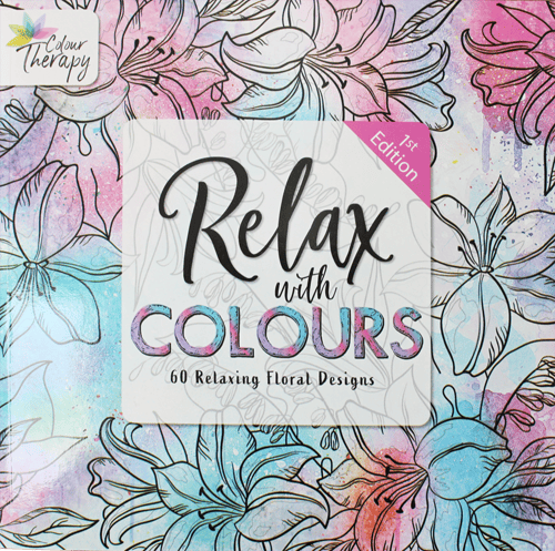 Relax colouring book Floral Designs