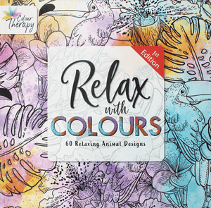 Relax colouring book Animal Designs