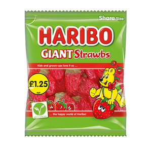 Haribo Giant Strawberries 140g