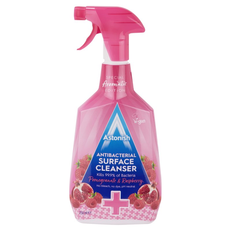 Astonish Antibacterial Cleaner Pomegranate 750ml