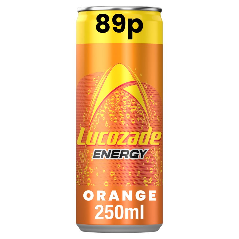 Lucozade Energy Drink Orange 250ml