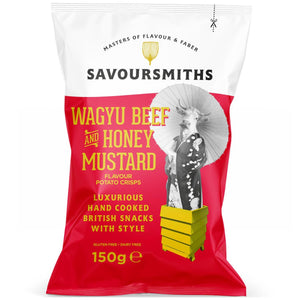 Savoursmiths Wagyu Beef & Honey Mustard crisps 150g