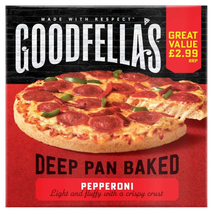 Goodfella's Deep Pan Pepperoni Pizza 411g