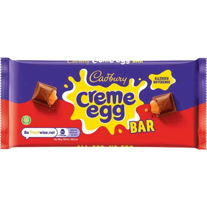 CADBURY CREME EGG CHOCOLATE BAR 123G