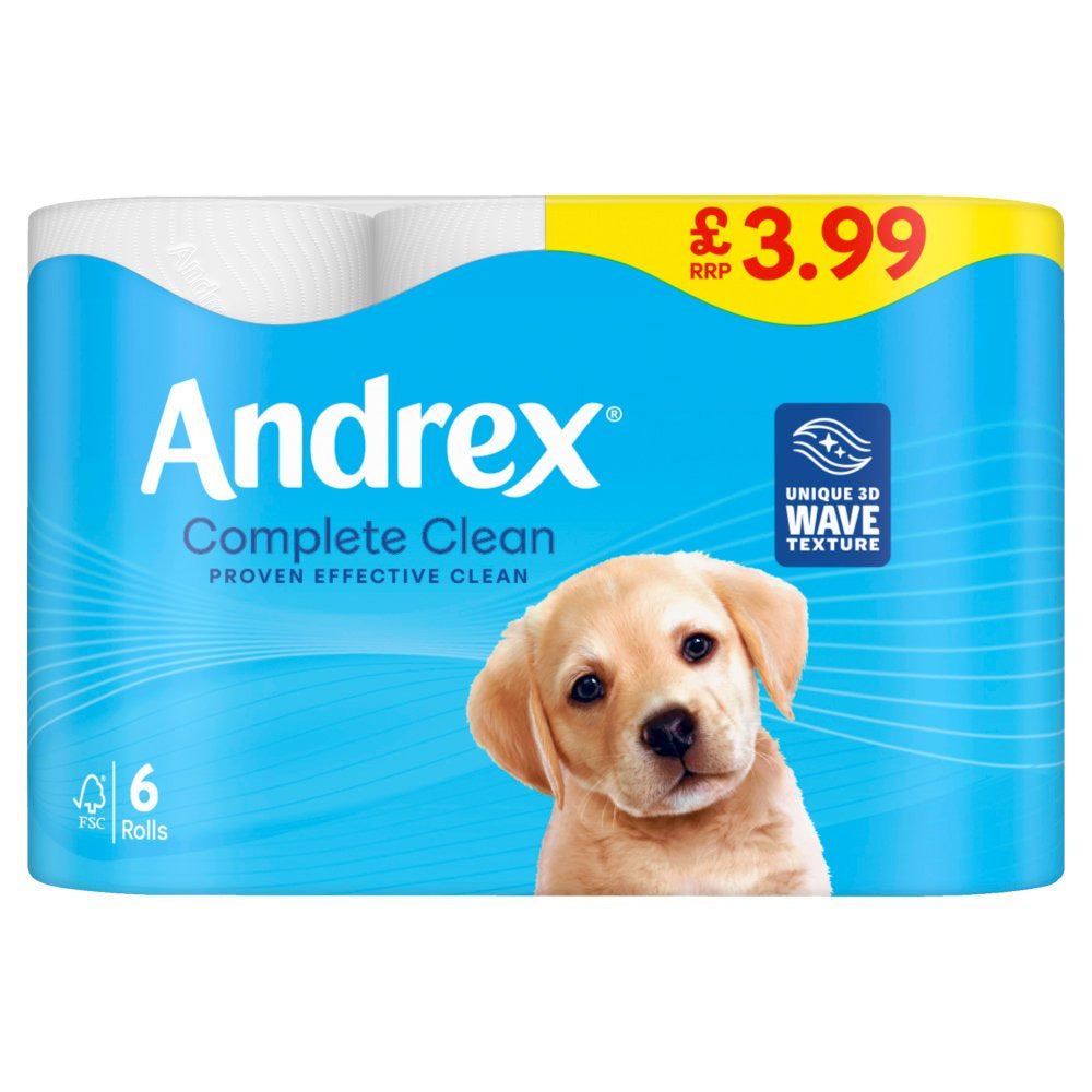 Andrex 6 Toilet Rolls