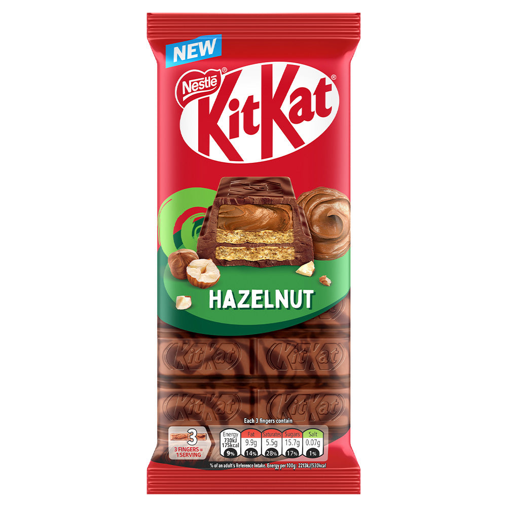 Kit Kat Hazelnut Chocolate Sharing Bar 99g