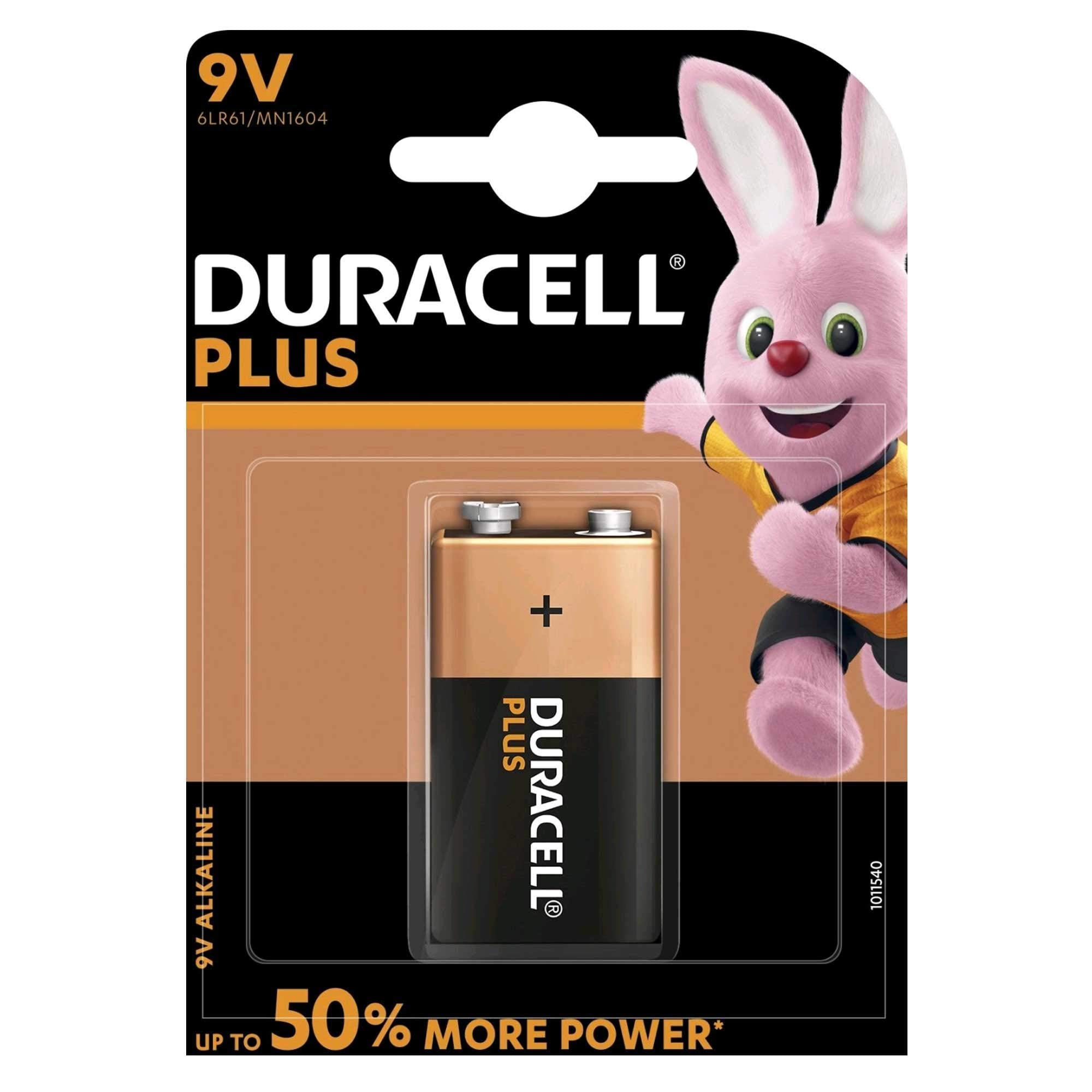 Duracell Plus 9V 1 Pack