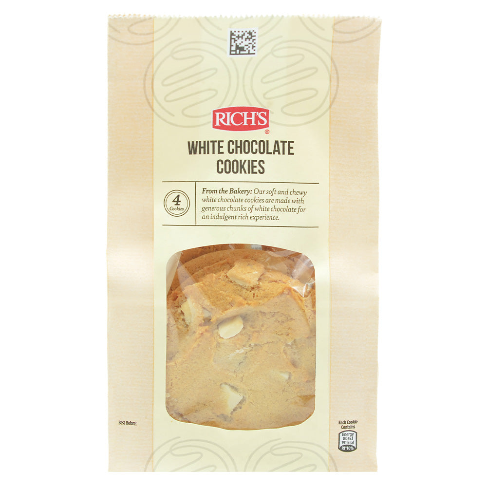 Rich's 4 White Chocolate Cookies