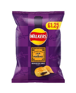 Walkers Lea & Perrins Worcester Sauce Crisps 70g