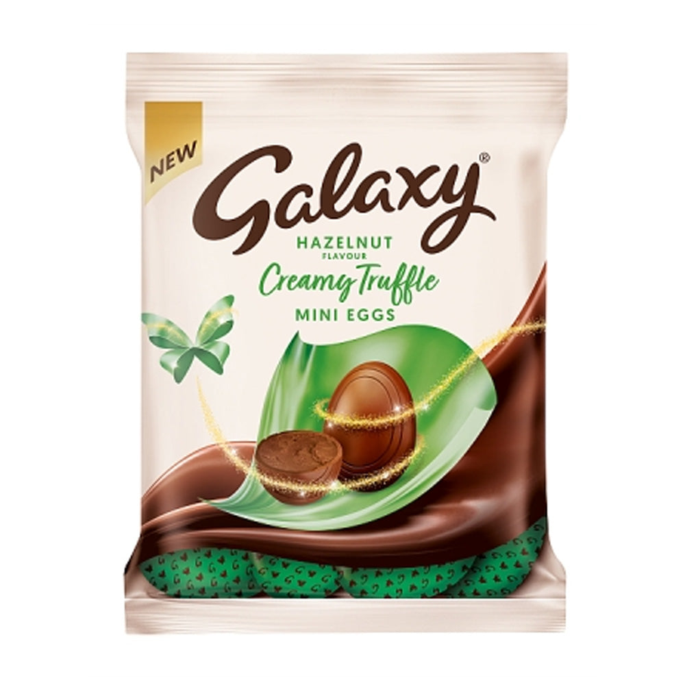 Galaxy Hazelnut Truffles Mini Eggs Bag 80g