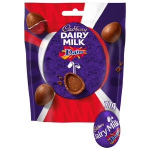 Cadbury Mini Daim Eggs Chocolate Bag 77g