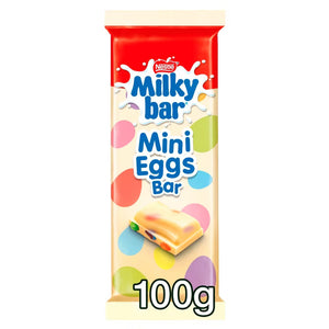 Milkybar Mini Eggs Block 100g