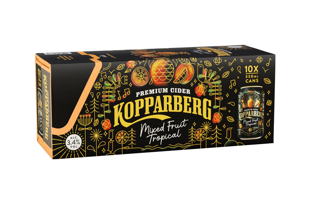 Kopparberg Tropical 10 x 330ml 3.4% ABV